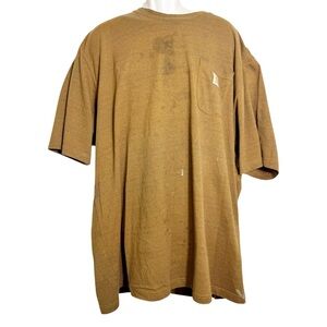 Carhartt Men's Loose Fit Heavyweight Short-Sleeve Pocket T-Shirt size 3XL